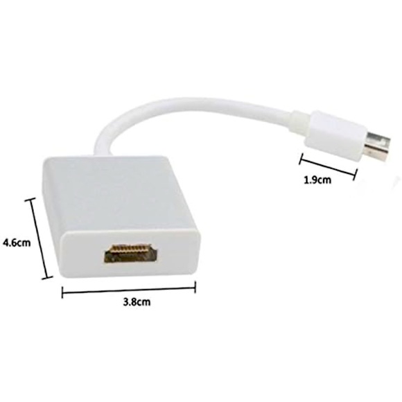 Mini DisplayPort (Thunderbolt) to HDMI Adapter Cable - Picture 1 of 6